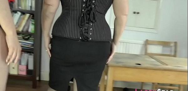  Mature lesbian headmistress rims ass